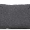 SUNCREAT Detachable Extra Large Outdoor Hammock Pillow with Ties, Dark Gray