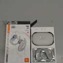JBL Endurance Peak 3 - Dust and Water Proof (IP68) True Wireless Active Earbuds, JBL Pure Bass Sound, Up to 50 Total Hours of Playback with Speed Charge, Ambient Aware & Talk Thru (White) (Small)