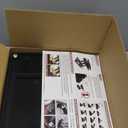 Foldable Foot Rest, Computer Foot Rest Under Desk, 12 Modes Adjustable Ergonomic for Office, Loading Capacity 80 pounds, Removable EVA Cushion, All-Season (Black)