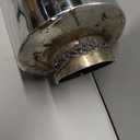 Exhaust Muffler,Stainless Steel Exhaust Tip,Universal 14.6" Length (Burnt,2" Inlet 3" Outlet)