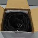 38.5" x 7" Water Pipe Heat Blanket with Thermostat, Self Regulating Faucet Heating Blanket, Winter Heating Tape for Metal and Plastic Pipes, 120V, Thermostat Max Temp 140F(1 Pack,Black)