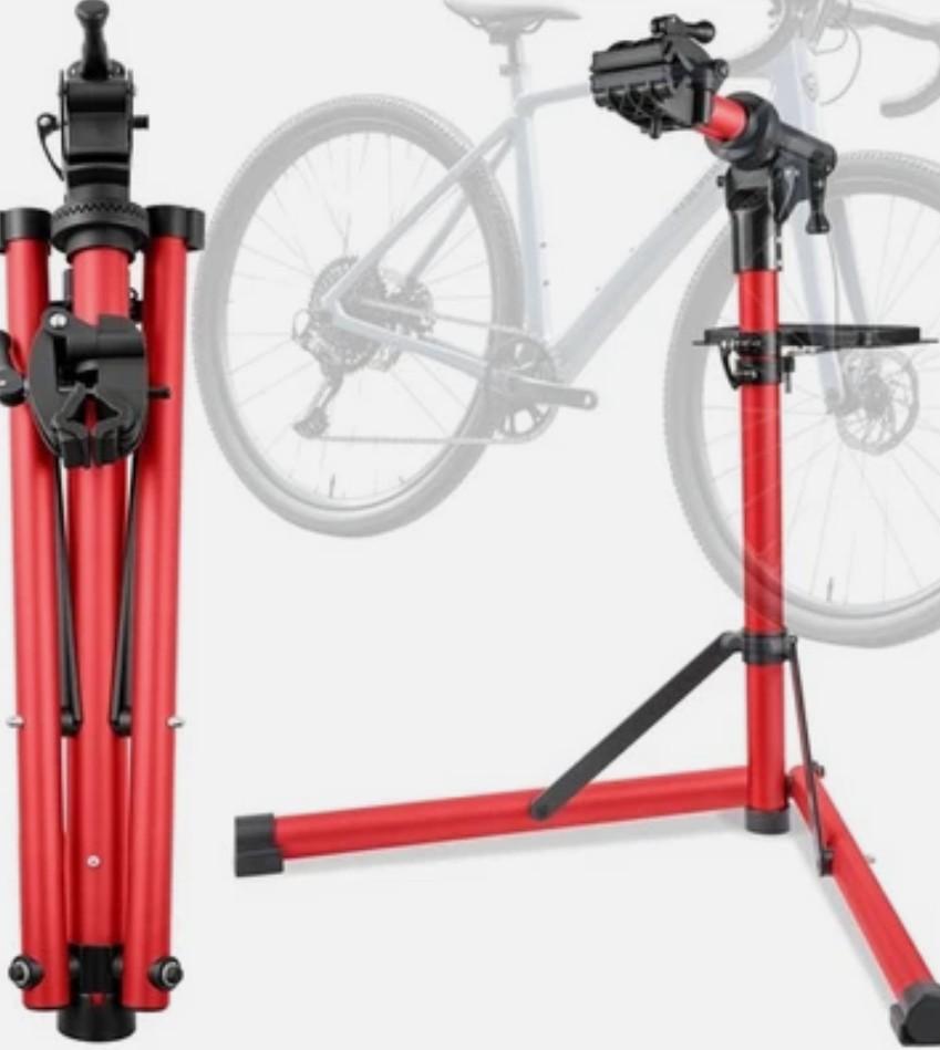GOEHNER's Upgrade EBike Repair Stand (Max 110 lbs) – Portable Aluminum Bic
