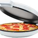 Chefman Everything Maker & Pizza Oven  1440W Countertop Electric Pizza Maker with 12 Nonstick Cooking Plates, Plus Makes Quesadillas, Omelettes and More, with Indicator Lights and Vertical Storage (13" x 15" x 4", Concrete)