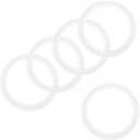 M METERXITY 5-Pack 106mm OD Silicone O-Rings Gasket, O-Rings Seal Gasket for 3.5" Clamp/Compressor Valves Pipe Repair/Sink Plug/Bathtub Plug/Sealing Faucets, Washer Clamp