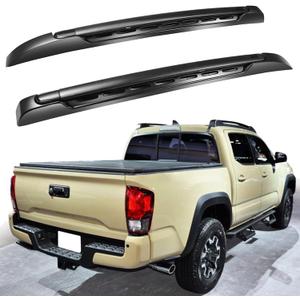 OCPTY Roof Rack Fit for Toyota for Tacoma 2005 2006 2007 2008 2009 2010 2011 2012 2013 2014 2015 2016 2017 2018 2019 2020 2021 2022 2023 Cargo Bars for Cargo Carrier Bag,Fits Double Cab Models Only