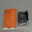 Arsvita Car Audio Bluetooth Wireless Cassette Receiver, Tape Player Bluetooth 5.0 Cassette Aux Adapter, Black