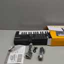 61 keys keyboard piano, Electronic Digital Piano with Built-In Speaker Microphone, Sheet Stand and Power Supply, Portable piano Keyboard Gift Teaching for Beginners