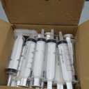 16 Packs Jello Shot Syringes with Cap, 60mL Syringes for Jello Shots Reusable BPA-Free, for Halloween, Thanksgiving day, Christmas, Party Nurses, Graduation