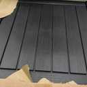 Cat Litter Box Enclosure, Enclosed Cat Litter Box Raised Floor, Openable Front Door Outdoor Cat House Weatherproof, Easy to Clean, Black