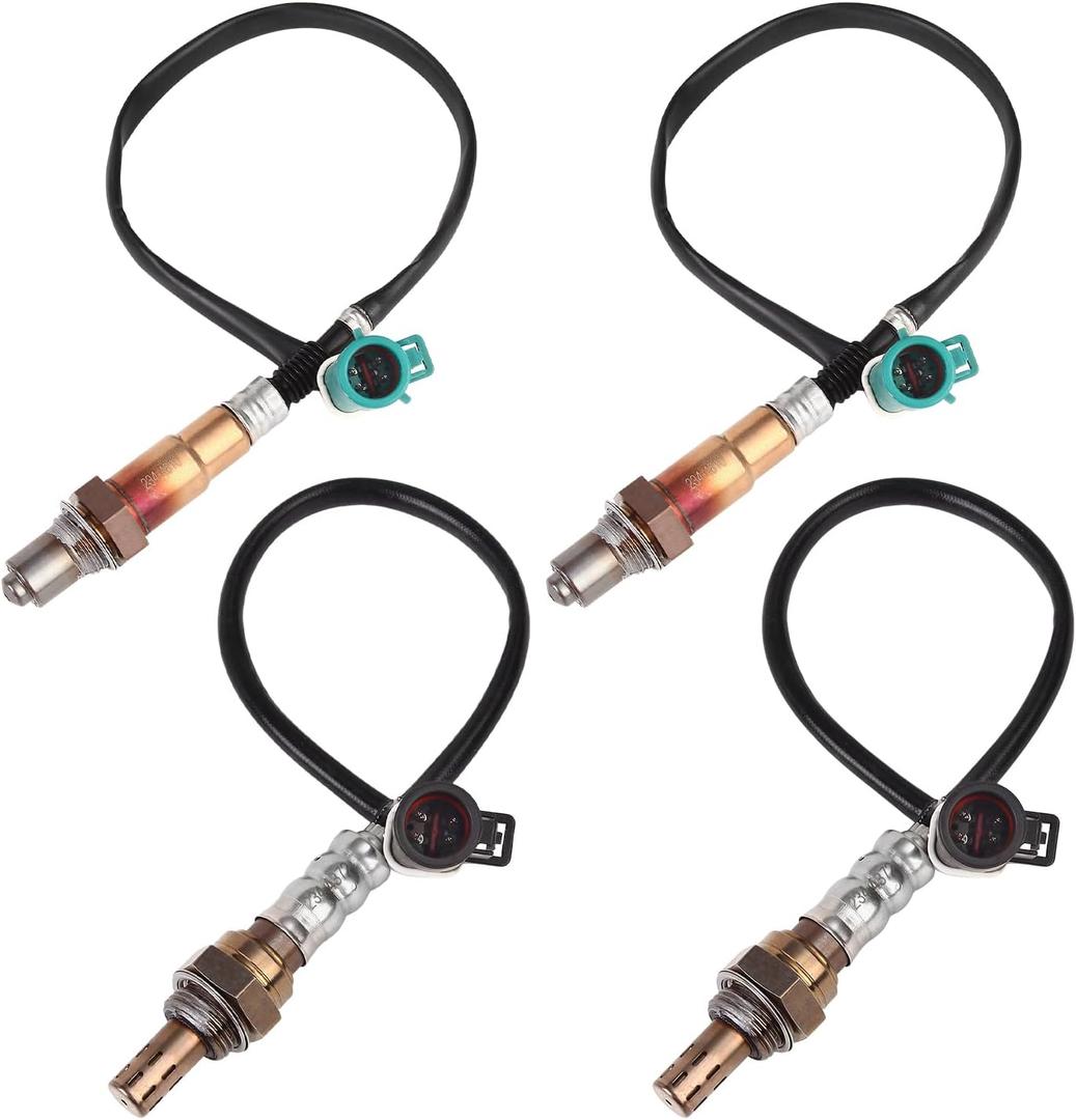 Oxygen O2 Sensor Upstream Downstream Fits for Ford Edge SE SEL Limited 2007-2009, Fusion Sport 2010, for Mazda CX-9 Grand Touring GS GT 2007-2010 3.5L 3.7L, Replace 234-4372 234-4610 4Pcs