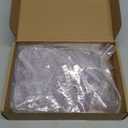 Clear Bricks Transparent Accessories Pieces - 340 PCS Classic Building Block Bulk Parts Toys Gifts for Adults Kids 6+ 8+ Compatible with Major Brands