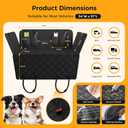 Dog Car Seat Cover for Back Seat,100% Waterproof Scratch Proof Nonslip Seat Cover,600D Heavy Duty Scratch Soft Dog Hammock