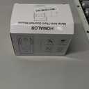 Anti Theft Ring Doorbell Mount: Metal Ring Apartment Door Mount Blink Doorbell Camera Holder No Drill - Renter Friendly Ring Doorbell Mount No Damage (Frosted Bistre)