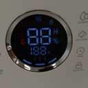 Homvana Humidifiers for Bedroom Large Room, 6.5L Top-Fill Warm & Cool 360° Rotatable Mist Ultrasonic Humidifier for Plants Baby Kids, Vaporizer (Distilled Sterilization) Essential Oil, Auto Sleep Mode