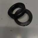 Shaft Collar Bore 2-3/8'' Double Split Black Oxide Set Screw Durable Shaft Collars Suitable for Machinery and Industrial Use 2 Pieces (2-3/8'')