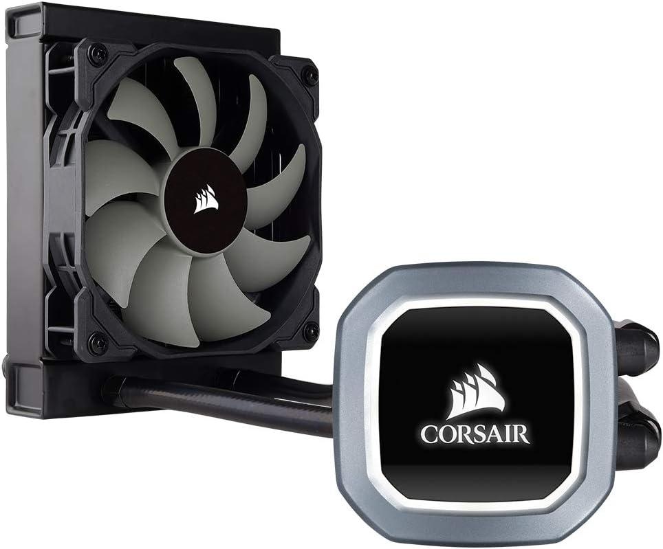 Corsair Hydro Series H60 AIO Liquid CPU Cooler, 120mm Radiator, 120mm SP Series PWM Fan