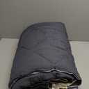 KAKABELL Goose Down Feathers Fiber Comforter Calking Size Noiseless Duvet Insert with Premium Egyptian Cotton Blend Cover Medium Warm Soft Grey Comforter 108x98 Inches