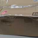 Outdoor Heater for Patio, 1500W Electric Infrared Heaters for Porch Garage Indoor Use, 9H Timer, 60 Oscillation & 9 Heat Level, Tip-Over/Overheating Protection, Safety Lock, Super Quiet, IPX5, White