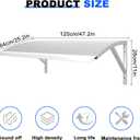 47.2in Outdoor Mini Split Cover Condenser Sun Shade, Air Conditioner Cover for Outside Units Snow AC Compressor Awning, Patio Awning Canopy UV Rain Snow Protection Sheet, Heat Pump Unit Shade