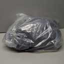 Dog Calming Beds for Small Medium Large Dogs - Round Donut Washable Puppy Dog Bed, Anti-Slip Faux Fur Fluffy Donut Cuddle Anxiety Cat Pet Bed(20"x20" Dark Grey)