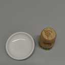 SUBEKYU Bamboo Dish Scrub Brush for Kitchen Sink, Natural Wooden Washing Dish Brush Scrubber with Sisal Bristles for Household Cleaning, Cast Iron Pots, Pans and Vegetables (Ceramics Base + Sisal Brush, 1p)