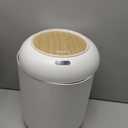 Pukomc Smart Sensor Wastebasket, Convenient and Hygienic Easy to Use, Technology Sensor Waterproof Wastebasket Plastic Trash can for Kitchen, Bathroom, Bedroom, Living Room, Office and Outdoor (1 Pack, white)