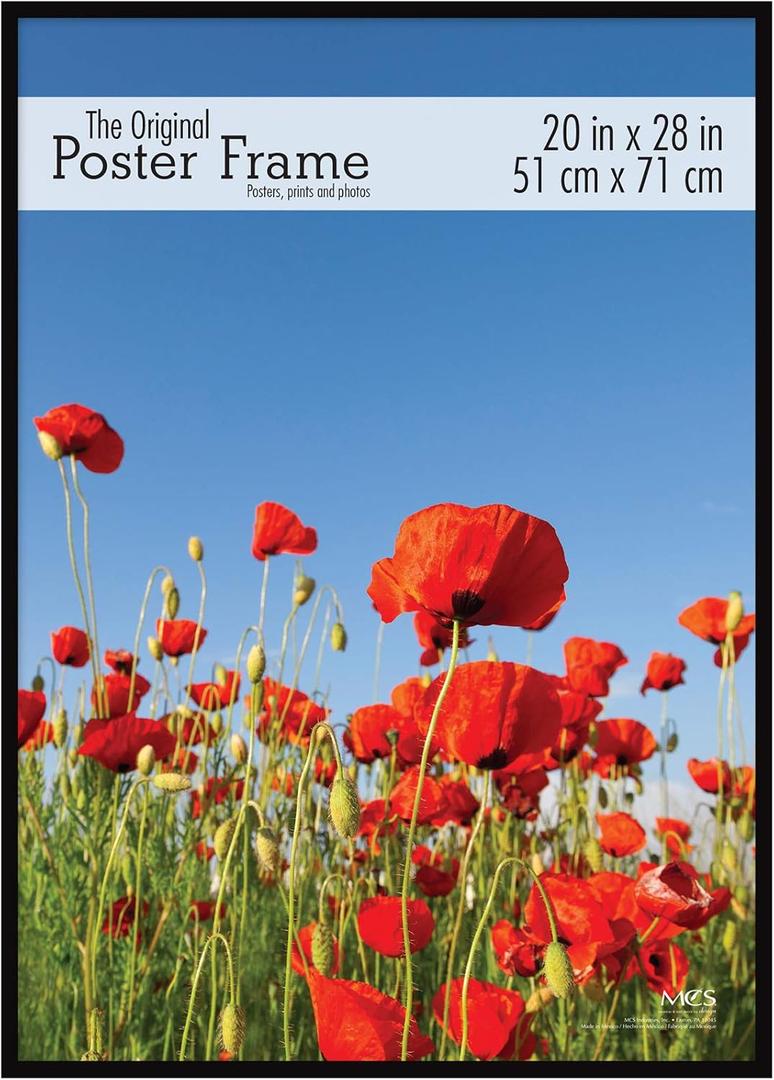 MCS 20x28 Inch Original Poster Frame, Black (23038)
