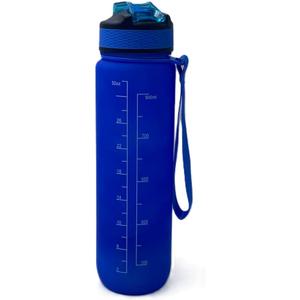 Reusable Plastic Tritan Custom Air Motivational Water Bottle Sublimation Bpa Free 32oz 1000 ml Gym Gallon Sport Water Bottle with time marker, 