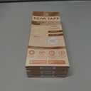 AllSett Health Silicone Sheets for Scars, Post Surgery, Tummy Tuck, C-Section Recovery, Keloid Bump Removal, Stretch Marks Removal (6 Inch x 1.6 Inch), Pack of 3