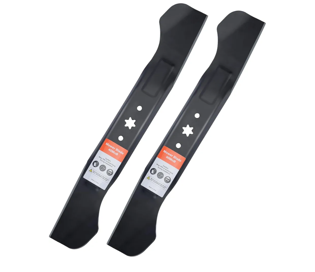 46 inch Mower Blades for 942-04244A 942-04290 MTD Cub Cadet XT1 XT2 LT46 RZT L46 46" Deck Lawnmower Replace 942-04244 742-04244 High-Lift (2 Pack)