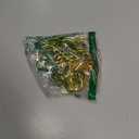 Shower Curtain Hooks, Metal Shower Hooks for Shower Curtain Rod, Rust Proof Metal Shower Curtain Rings, S Hook Set of 12, Golden.