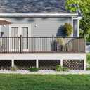 Barrette 2' H x 4' W Classic Black Lattice, 
Tolerant of extreme heat and cold
Available in a variety of colors
Grid opening: 2-7/8 in.