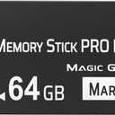 Original 64GB Memory Stick Pro Duo MARK2,High-Speed Memory Stick Duo Compatible with PSP1000 2000 3000 Accessories and Camera Memory Cards