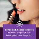 Mederma Cold Sore Discreet Patch - Hydrocolloid Gel, Relieves Redness & Swelling, Conceals Cold Sores