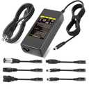 SGS Certified 42V 2A Electric Scooter Charger Universal Replacement with 7 Plugs, Compatible with GOTRAX/Jetson/Voyage Charger for 36V 10S Li-ion Battery.