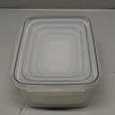 HOTEC 5-Pack Large Fruit Storage Container for Fridge Leak proof with Removable Colander, BPA Free Dishwasher & microwave safe Largest 4.15L