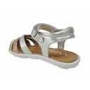 SM New York Girls Silver Sandals 3