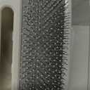 2-in-1 Dog Dryer with Slicker Brush for Small Dogs and Cats, Pet Hair Dryer, Dog Blow Dryer for Grooming with 300 Watts, 75-85 dB, Adjustable Temperature, Overheat Protection