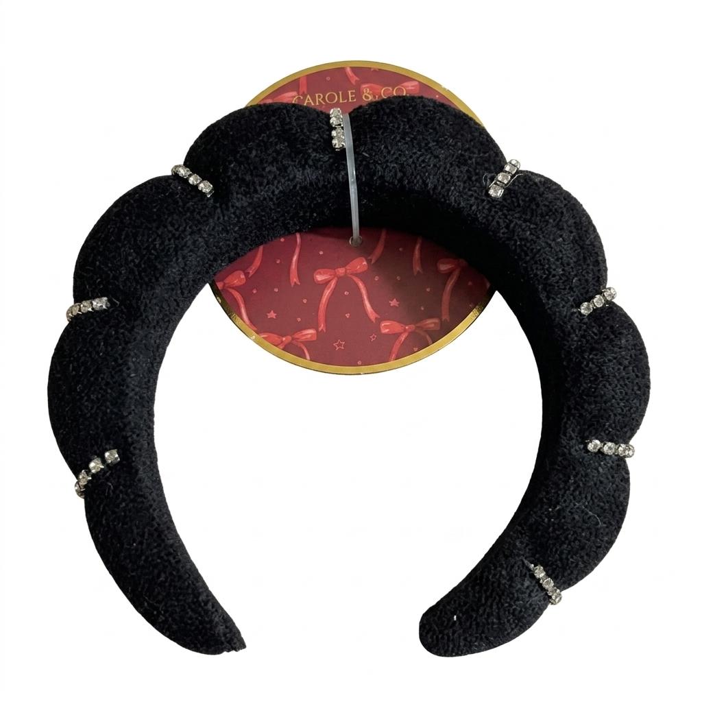 3 x Carole Inc Accessories for Women's Spa Headband for Face Washing, Makeup Removal