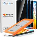 AACL 3-Pack for Samsung Galaxy S25 Ultra Privacy Screen Protector Tempered Glass, Privacy Screen Protector for S25 Ultra [Fast Alignment Tool] [Bubble Free] [ Anti Spy]