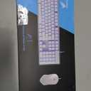 Gaming Keyboard and Mouse Combo, K1 RGB LED Backlit Keyboard with 104 Keys Computer PC Gaming Keyboard for PC/Laptop (Pink)