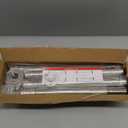 1.3 Inch Diameter Closet Rods for Hanging Clothes 17-87 Inch Adjustable, Metal Heavy Duty Closet Pole, Silver Closet Bar for Hanging Clothes, Suitable for Closet, Wardrobes, Bathroom, Windows