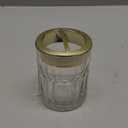 Clear Glass Bathroom Accessories  Modern Bathroom Accessory Decor for Sink Counter Housewarming Gifts