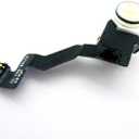 Flash Light Flex Cable Module Connector Replacement Compatible with iPhone 13 6.1 inch Black