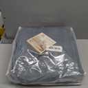 H.VERSAILTEX Stretch Velvet Armchair Cover Couch Covers 1 Cushion Chair Slipcover for Living Room Furniture Cover Crafted from Thick Comfy Rich Velour (Chair 31"-49", Stone Blue)