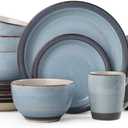 Pfaltzgraff Sadie 16-Piece Dinnerware Set, Blue