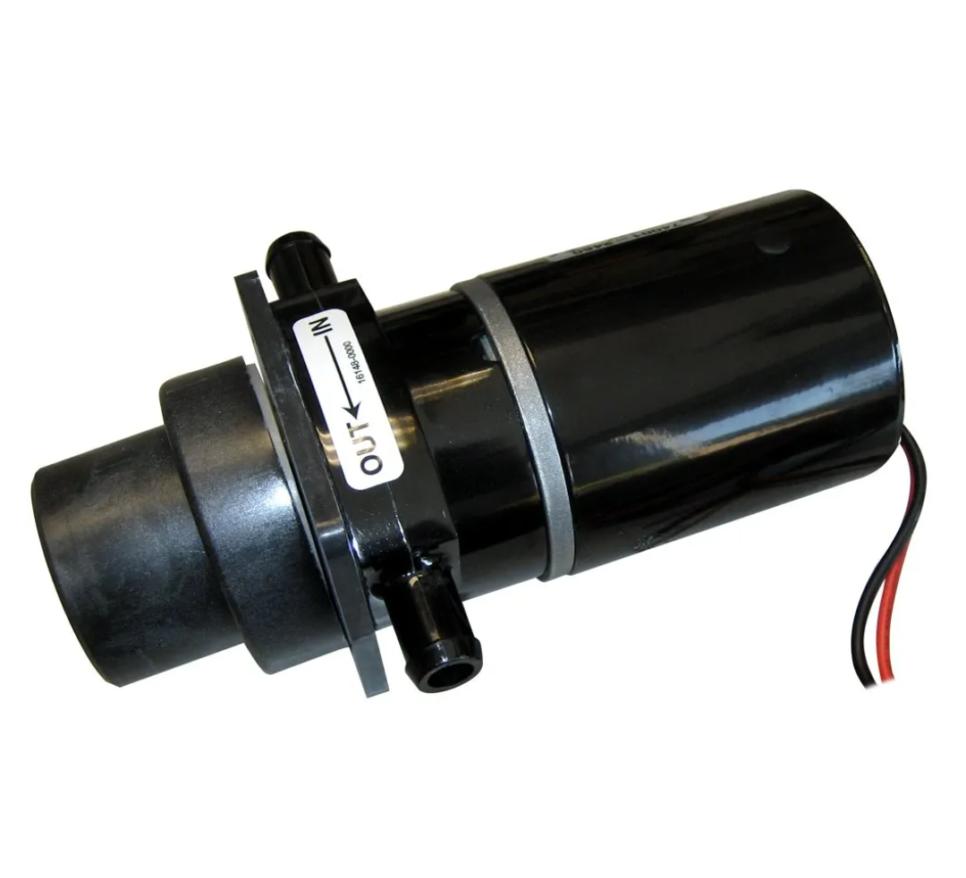 37041-0010 Marine Electric Toilet Macerator Sub Assembly Kit for PAR Electric Marine Toilets Fits for Jabsco 37010-Series 12-Volt (Black)