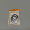 1|2|4 Pack Case for AirTag 2nd Gen (2026) & 1st Gen, Shockproof Holder Anti-Scratch Protective Cover for Air Tags, Men's Women's Keyrings & Keychains for Keys, Luggage, Bags, Black