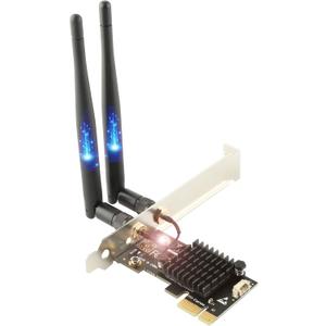 Ubit AC1200 PCIe WiFi Card for PC with BT 4.2 | Dual Band Wireless Network Adapter WiFi Card with Heat Sink Technology | for Gaming, Browsing, Streaming etc
