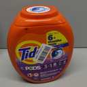 Tide PODS Laundry Detergent Pacs, 3-in-1 Stain Remover, Odor Fighter, Color Protector, 112 Count, HE Compatible, Spring Meadow Scent